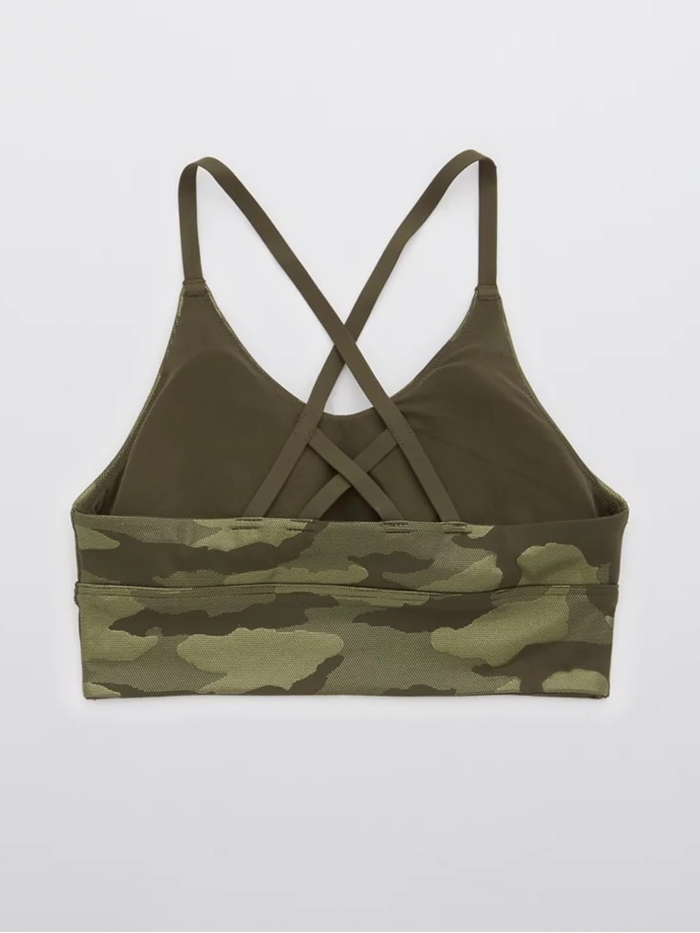 Offline Arie Olive Camo Strappy Sports Bralette - Women Intimates NWOT - Picture 5 of 7
